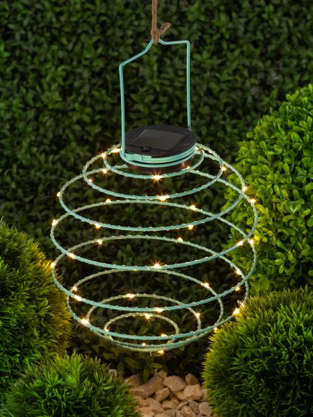 Светильник садово-парковый ЭРА ERASF024-28 Спираль на солнечной батарее, 16 см