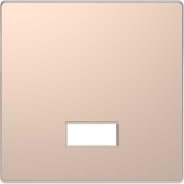 Schneider Electric  MERTEN  D-Life  Шампань  Клавиша с полем для символовMTN3350-6051