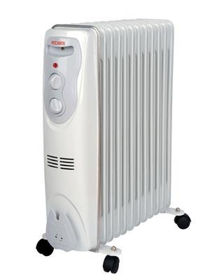 Радиатор масляный 12 секций Ресанта ОМ-12Н  2500 Вт