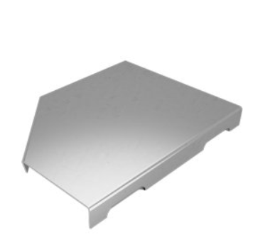 Крышка переходника левого 100-200 мм "ПЛЮС"