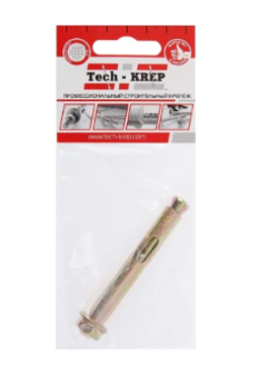 Анкерный болт с гайкой 12*99 (10 шт) - пакет Tech-Krep