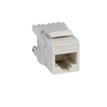 SCH DC6KYSTUWT  Модуль RJ45 Keystone Кат.6 UTP Белый