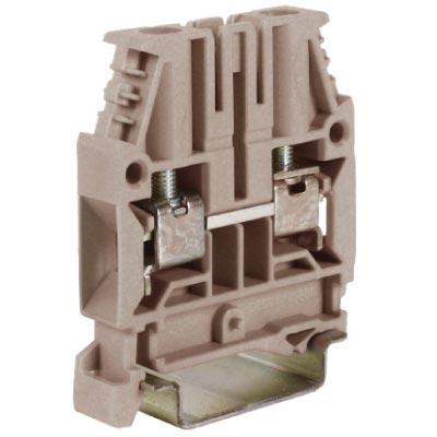 Клемма  6,0 кв серый 57А винт. DKC CBC.6GR